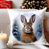 PODUSZKA DEKORACYJNA 40X40 ŚWIĄTECZNA PREZENT ZIMOWA OZDOBNA ŚWIĘTA RENIFER