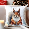 PODUSZKA DEKORACYJNA 40X40 ŚWIĄTECZNA PREZENT ZIMOWA OZDOBNA ŚWIĘTA RENIFER