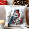 PODUSZKA DEKORACYJNA 40X40 ŚWIĄTECZNA PREZENT ZIMOWA OZDOBNA ŚWIĘTA RENIFER