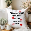 PODUSZKA 40x40cm DLA MAMY Z NADRUKIEM JASIEK NA PREZENT DZIEŃ MATKI MAMA