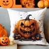 POSZEWKA DEKORACYJNA 40x40 JASIEK OZDOBNA HALLOWEENOWA HALLOWEEN DYNIA