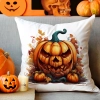 POSZEWKA DEKORACYJNA 40x40 JASIEK OZDOBNA HALLOWEENOWA HALLOWEEN DYNIA