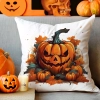 POSZEWKA DEKORACYJNA 40x40 JASIEK OZDOBNA HALLOWEENOWA HALLOWEEN DYNIA