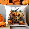 POSZEWKA DEKORACYJNA 40x40 JASIEK OZDOBNA HALLOWEENOWA HALLOWEEN DYNIA