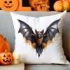 POSZEWKA DEKORACYJNA 40x40 JASIEK OZDOBNA HALLOWEENOWA HALLOWEEN DYNIA NIETOPERZE