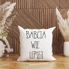 PODUSZKA 40x40 Z NADRUKIEM NA PREZENT DLA BABCI