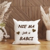 PODUSZKA 40x40 Z NADRUKIEM NA PREZENT DLA BABCI