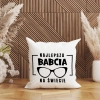 PODUSZKA 40x40 Z NADRUKIEM NA PREZENT DLA BABCI