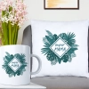 KOMPLET DLA MAMY PODUSZKA 40X40CM + KUBEK 330ml NA PREZENT DZIEŃ MATKI MAMA