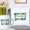 KOMPLET DLA MAMY PODUSZKA 40X40CM + KUBEK 330ml NA PREZENT DZIEŃ MATKI MAMA