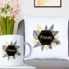 KOMPLET DLA MAMY PODUSZKA 40X40CM + KUBEK 330ml NA PREZENT DZIEŃ MATKI MAMA
