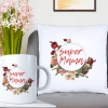 KOMPLET DLA MAMY PODUSZKA 40X40CM + KUBEK 330ml NA PREZENT DZIEŃ MATKI MAMA