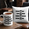 KOMPLET DLA TATY PODUSZKA 40X40CM + KUBEK 330ml NA PREZENT DZIEŃ OJCA TATA