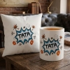 KOMPLET DLA TATY PODUSZKA 40X40CM + KUBEK 330ml NA PREZENT DZIEŃ OJCA TATA