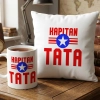 KOMPLET DLA TATY PODUSZKA 40X40CM + KUBEK 330ml NA PREZENT DZIEŃ OJCA TATA