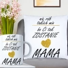KOMPLET DLA MAMY PODUSZKA 40X40CM + KUBEK 330ml NA PREZENT DZIEŃ MATKI MAMA