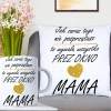 KOMPLET DLA MAMY PODUSZKA 40X40CM + KUBEK 330ml NA PREZENT DZIEŃ MATKI MAMA