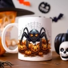 HALLOWEENOWY KUBEK 330ml NA HERBATĘ KAWĘ NA PREZENT PAJĄK DYNIE