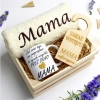 KOMPLET DLA MAMY RĘCZNIK Z HAFTEM + KUBEK 330ml NA PREZENT DZIEŃ MATKI MAMA