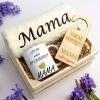 KOMPLET DLA MAMY RĘCZNIK Z HAFTEM + KUBEK 330ml NA PREZENT DZIEŃ MATKI MAMA