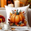 POSZEWKA DEKORACYJNA 40x40 JASIEK OZDOBNA JESIENNA DYNIA