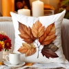 Jesienna poszewka welur 45x45 cm velvet J&W