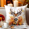 Jesienna poszewka welur 45x45 cm velvet J&W