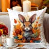 Jesienna poszewka welur 45x45 cm velvet J&W