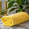 GRUBY RĘCZNIK KĄPIELOWY 30x50cm 550g/m2 PREMIUM CHŁONNY ŻÓŁTY