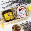 PREZENT DLA DZIADKA KOMPLET KUBEK MIÓD NATURALNY SKRZYNCE DZIADEK UPOMINEK