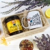 PREZENT DLA DZIADKA KOMPLET KUBEK MIÓD NATURALNY SKRZYNCE DZIADEK UPOMINEK