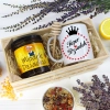 PREZENT DLA DZIADKA KOMPLET KUBEK MIÓD NATURALNY SKRZYNCE DZIADEK UPOMINEK