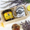 PREZENT DLA DZIADKA KOMPLET KUBEK MIÓD NATURALNY SKRZYNCE DZIADEK UPOMINEK