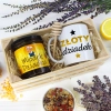 PREZENT DLA DZIADKA KOMPLET KUBEK MIÓD NATURALNY SKRZYNCE DZIADEK UPOMINEK