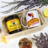 PREZENT DLA DZIADKA KOMPLET KUBEK MIÓD NATURALNY SKRZYNCE DZIADEK UPOMINEK