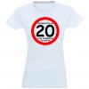 T-SHIRT KOSZULKA DAMSKA PREZENT URODZINY 20 -