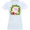 T-SHIRT KOSZULKA DAMSKA NADRUK NAJLEPSZA MAMA