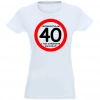 T-SHIRT KOSZULKA DAMSKA PREZENT URODZINY 40 -