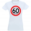 T-SHIRT KOSZULKA DAMSKA PREZENT URODZINY 60 -