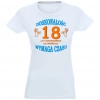 T-SHIRT KOSZULKA DAMSKA PREZENT URODZINY 18 -