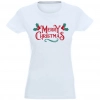 T-SHIRT KOSZULKA DAMSKA ŚWIĄTECZNA NADRUK -