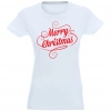 T-SHIRT KOSZULKA DAMSKA ŚWIĄTECZNA NADRUK -