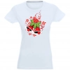 T-SHIRT KOSZULKA DAMSKA ŚWIĄTECZNA NADRUK -