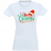 T-SHIRT KOSZULKA DAMSKA ŚWIĄTECZNA NADRUK -