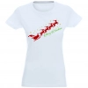 T-SHIRT KOSZULKA DAMSKA ŚWIĄTECZNA NADRUK -
