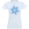 T-SHIRT KOSZULKA DAMSKA ŚWIĄTECZNA ŚNIEŻYNKA -