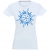 T-SHIRT KOSZULKA DAMSKA ŚWIĄTECZNA ŚNIEŻYNKA -