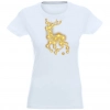 T-SHIRT KOSZULKA DAMSKA ŚWIĄTECZNA RENIFER -