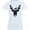 T-SHIRT KOSZULKA DAMSKA ŚWIĄTECZNA RENIFER -