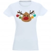T-SHIRT KOSZULKA DAMSKA ŚWIĄTECZNA RENIFER -